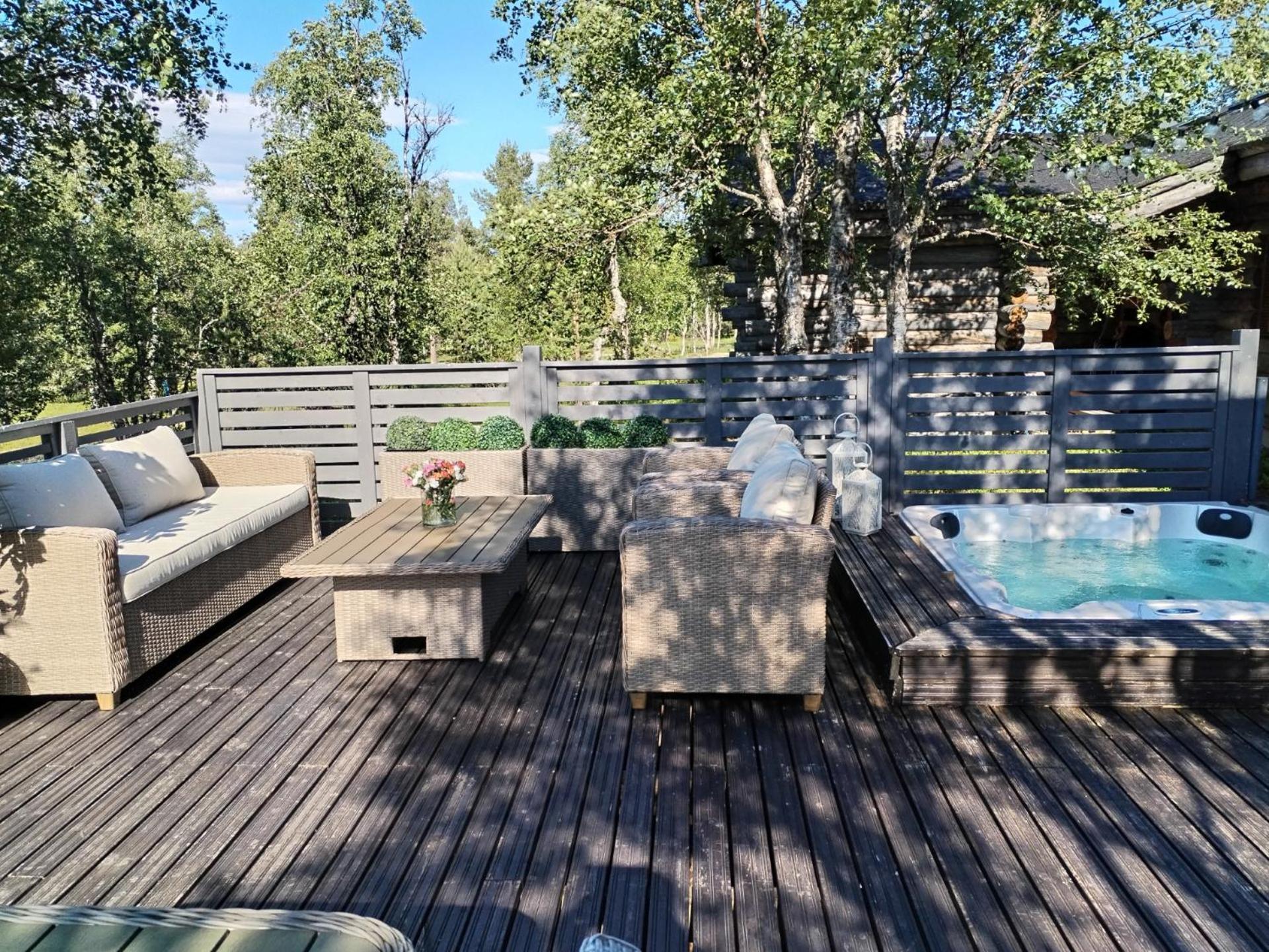 Kuukkeli Log Houses Teerenpesae - Premium Suite A48 Saariselkä Exterior foto
