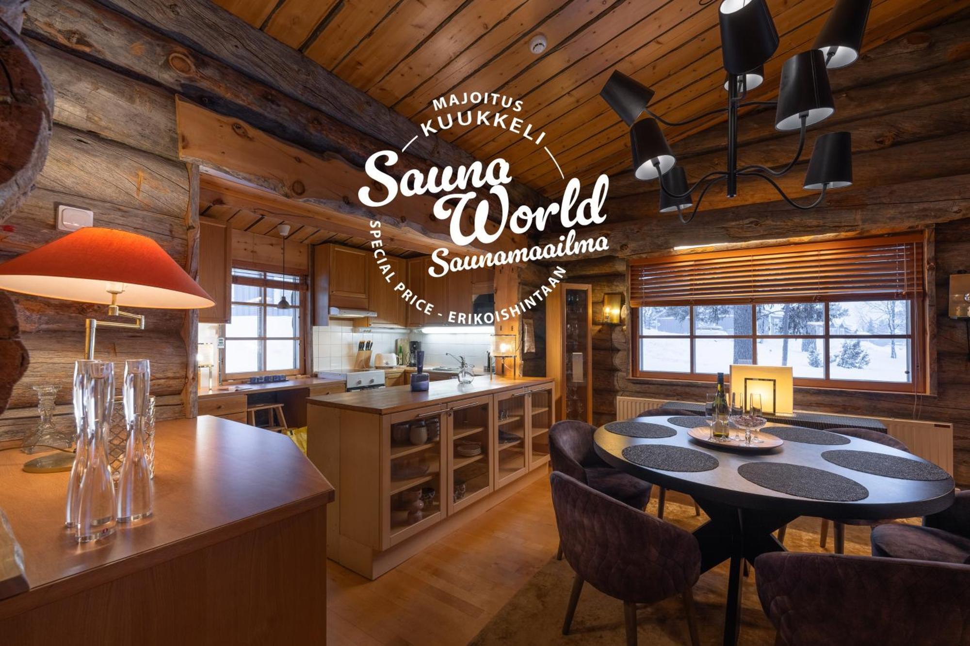 Kuukkeli Log Houses Teerenpesae - Premium Suite A48 Saariselkä Exterior foto