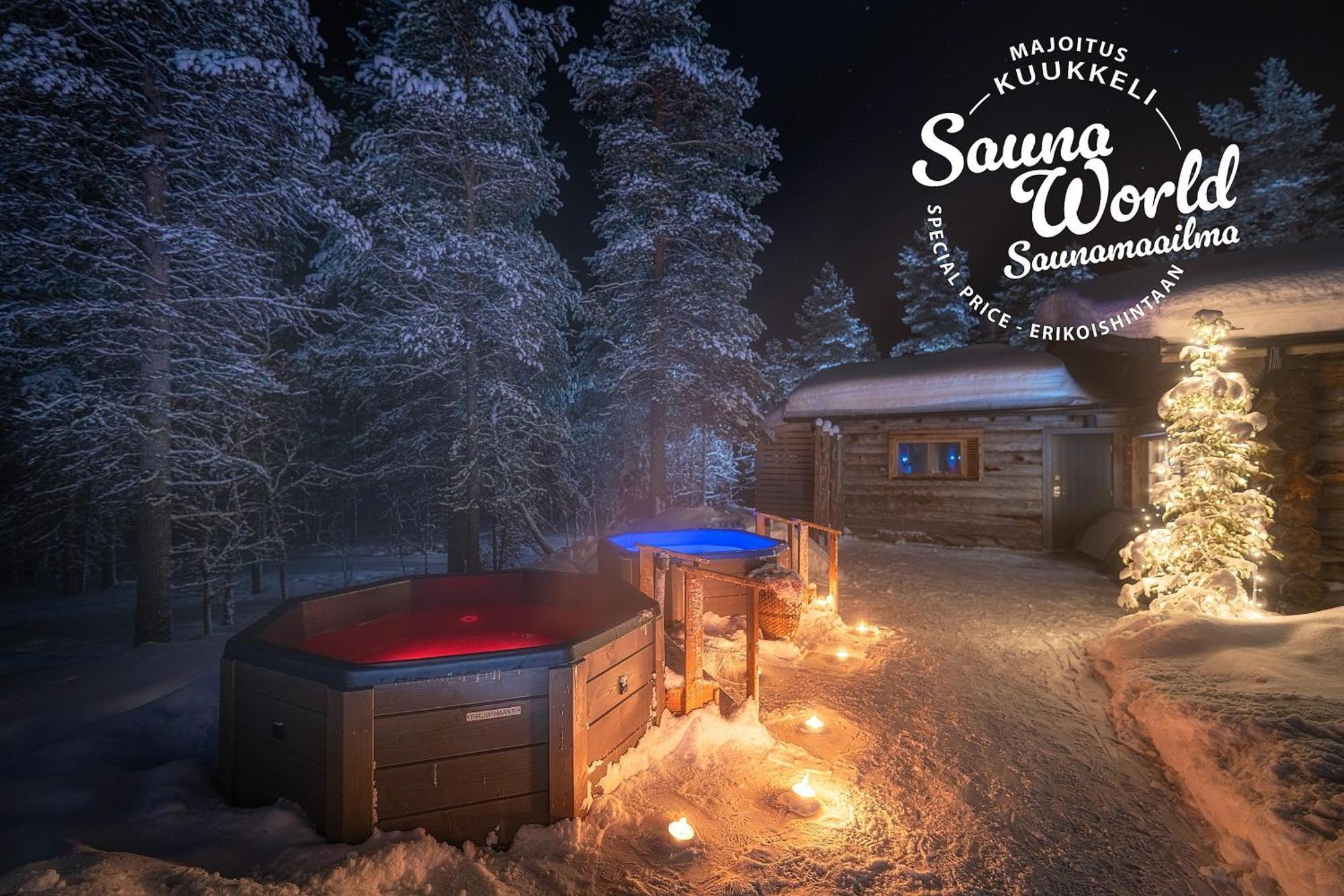 Kuukkeli Log Houses Teerenpesae - Premium Suite A48 Saariselkä Exterior foto