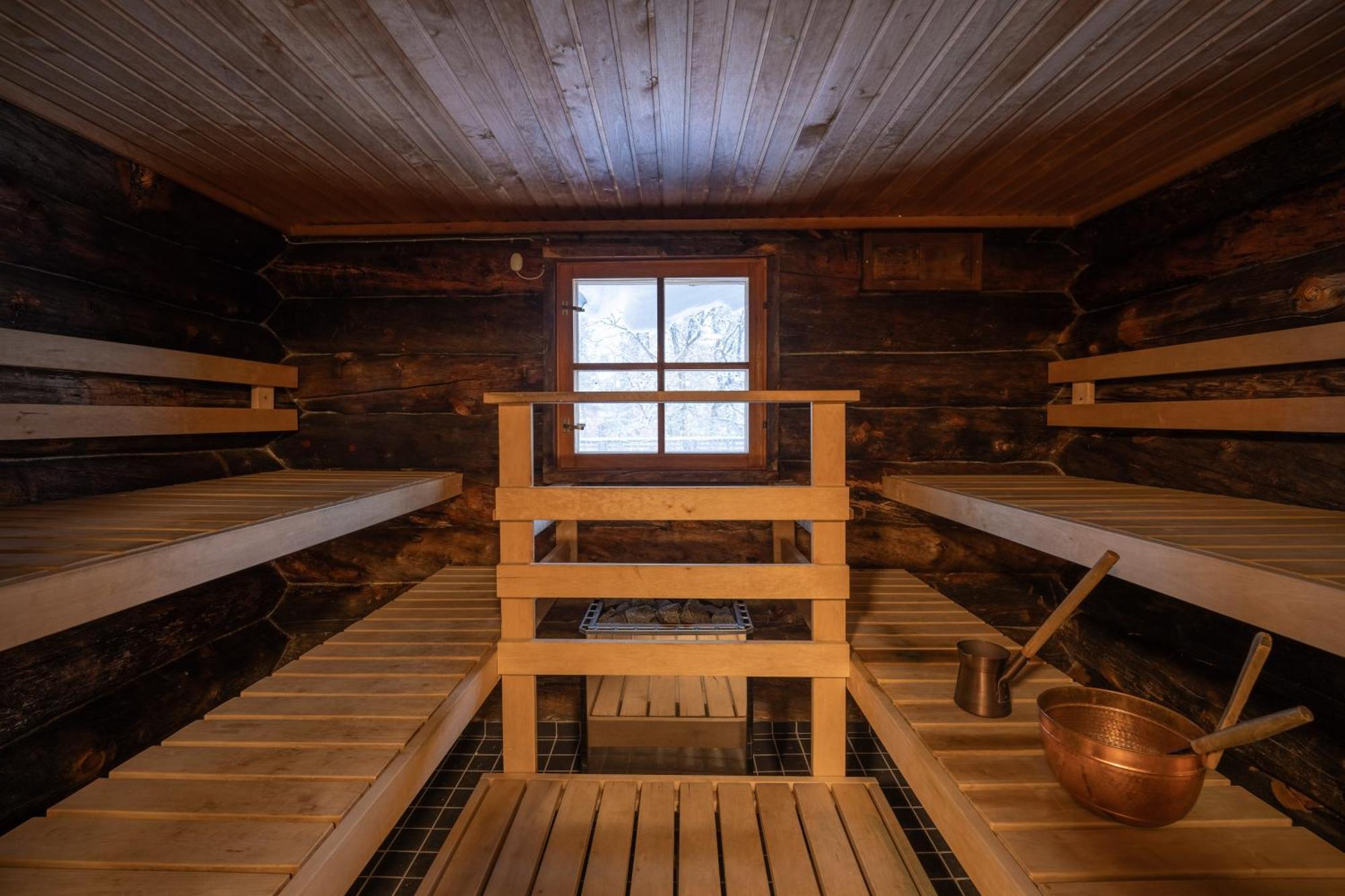 Kuukkeli Log Houses Teerenpesae - Premium Suite A48 Saariselkä Exterior foto